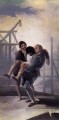 Le blessé Mason romantique moderne Francisco Goya